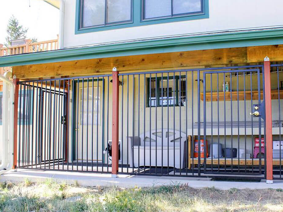 Security Fence Example in Broomfield Colorado