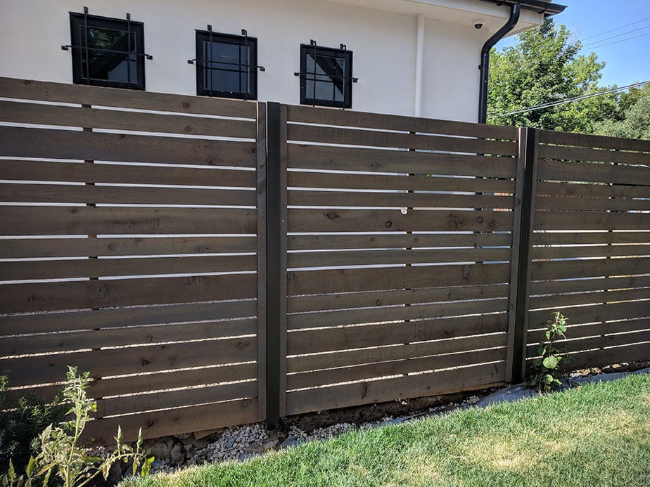 Littleton CO Mixed Material Fences 