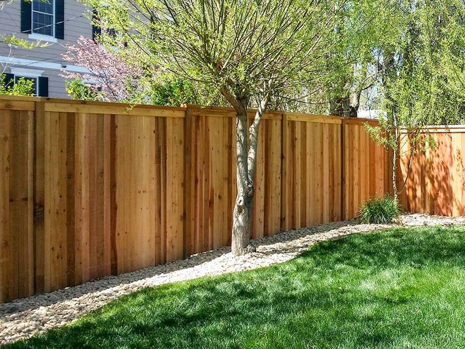 Privacy Fence Example in Louisville Colorado