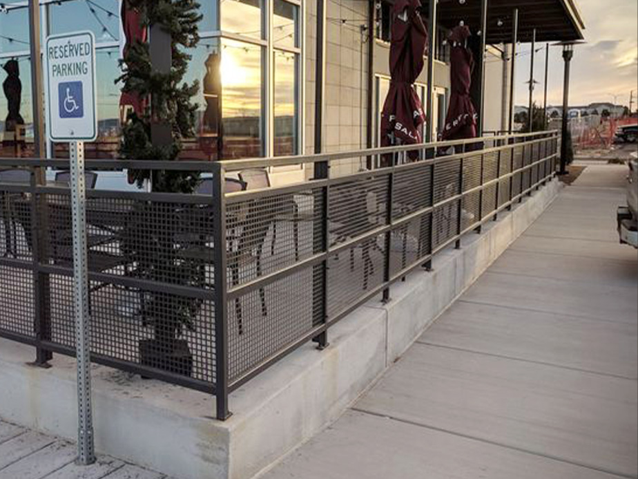 Denver Metro Front Range area Commercial fence installation company