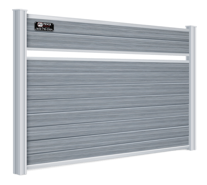 Composite fence features popular with Denver Metro Front Range area homeowners