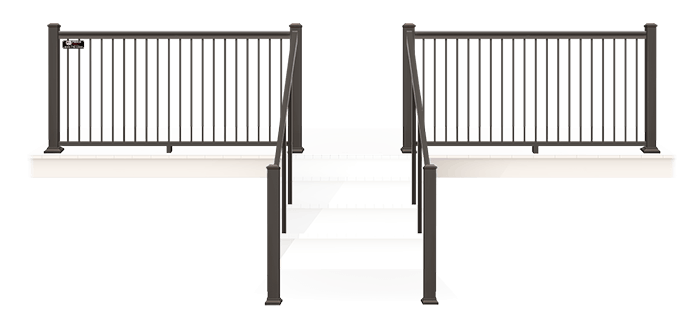 IronRight custom exterior railing contractor in the Denver Metro Front Range area.