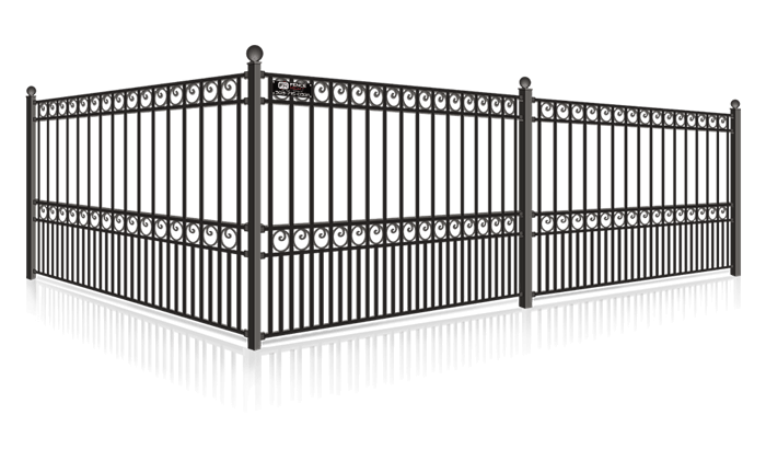 Denver Metro Front Range area Wrought Iron fence installation for the Denver Metro Front Range area.