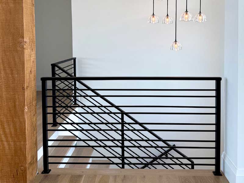 Denver Colorado custom interior railing