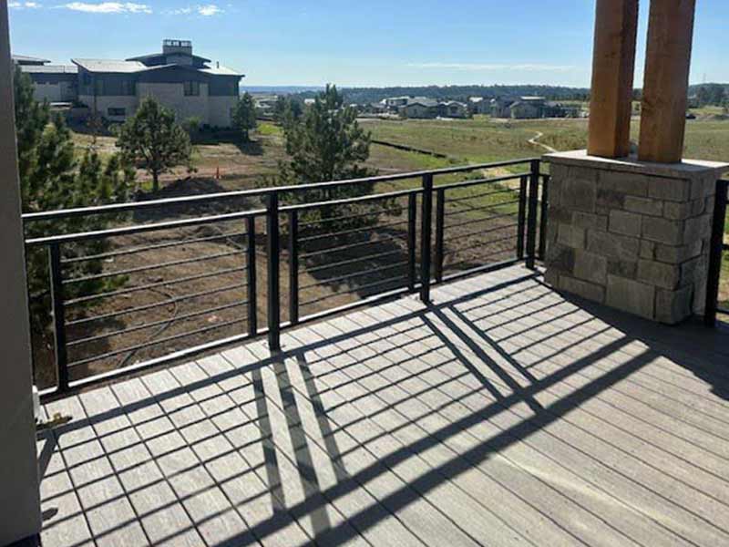 Exterior railings installed in Denver Metro Front Range area