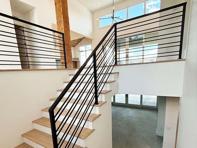 Interior railings installed in Denver Metro Front Range area